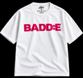 White/Pink Baddie Graphic T-Shirt